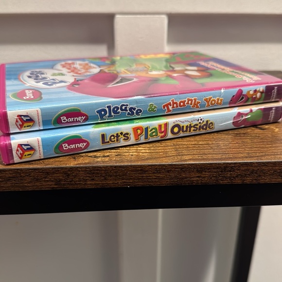 Barney DVD Lot Bundle of 2 “ let’s play outside” & “Please and thank you” - Picture 3 of 5